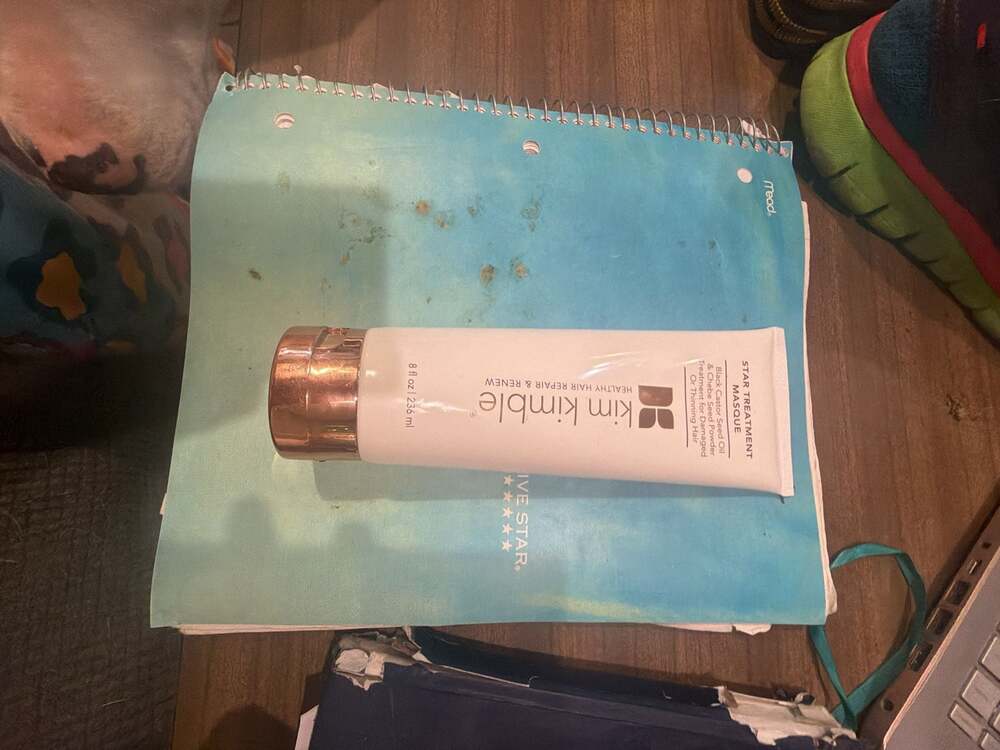 Kim Kimble Star Treatment Masque Black Castor Seed Oil & Chebe Seed Powder, 8 oz